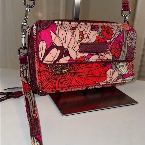 Vera Bradley Bohemian Blooms All in One Crossbody Wristlet - Picture 3 of 9